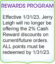 Rewards Program - 2% Cash Discounts Ending!